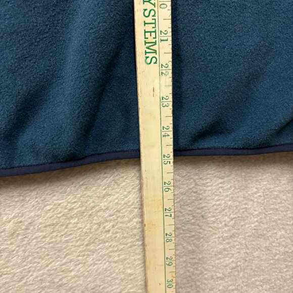 Patagonia Sweater Mens XS Blue Quarterzip Sweater Pullover Preppy Camp Granola - Picture 6 of 6